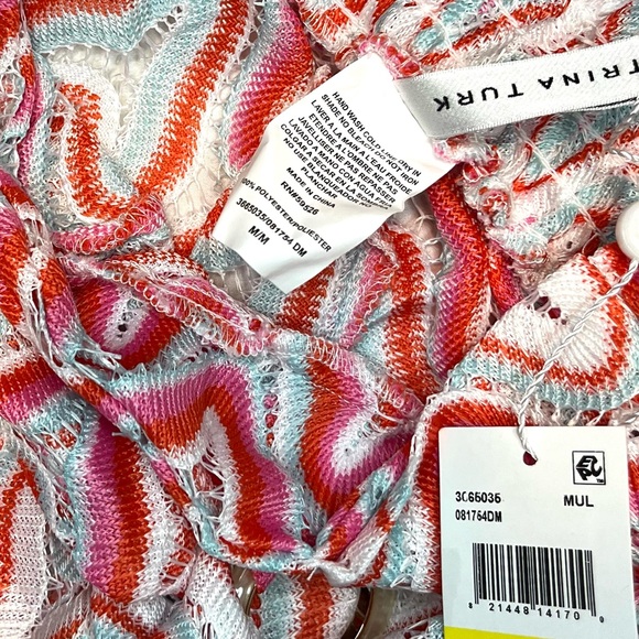 Trina Turk NWT Serafina Tie Front Pant - Picture 4 of 8